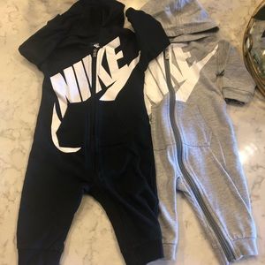 Nike Baby Bodysuits (2) 12m